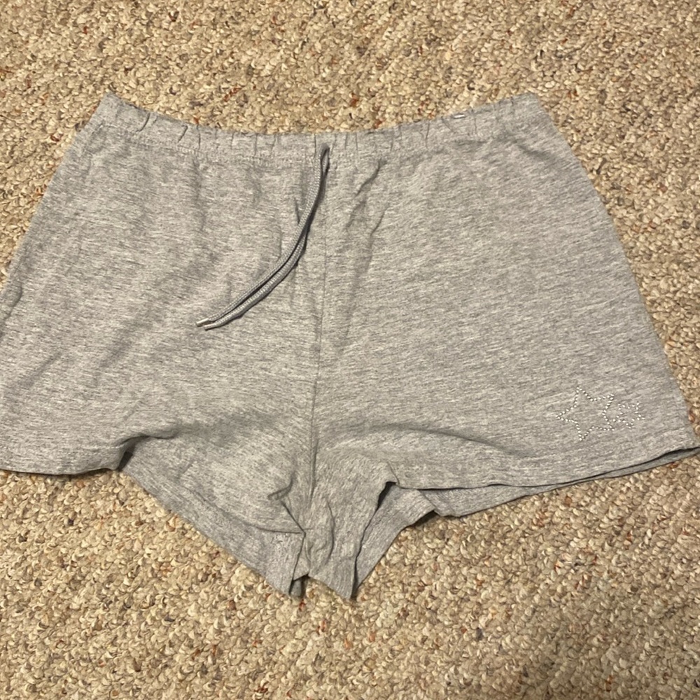 Girls XL 14/16 grey shorts